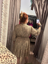 LS Cheetah Dress