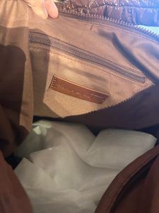 Free People Surplus Shine Carryall Bag- Nutshell