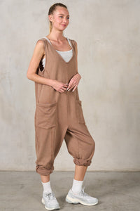 Coffee Soft Jumpsuit