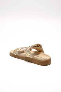 Free People Revelry Studded Sandal- Plaster