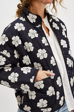 Free People Chloe Jacket- Night Blooms