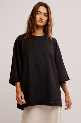 Free People Joah Tee- Black