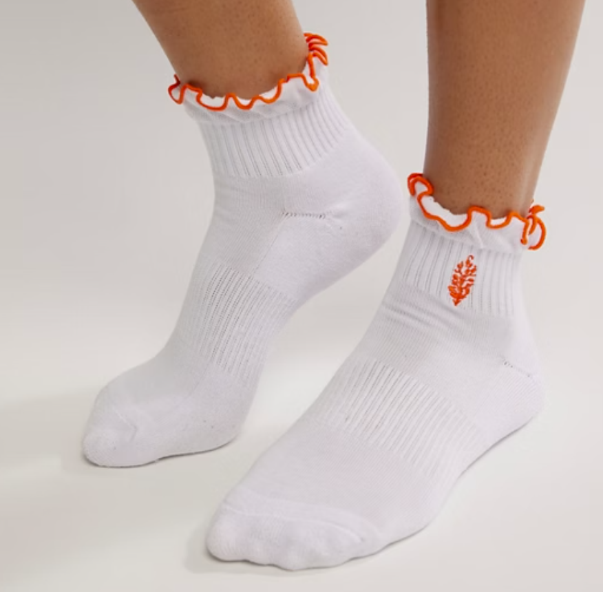 Free People Classic Ruffle Socks