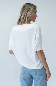 Anywhere SS Top- Ivory