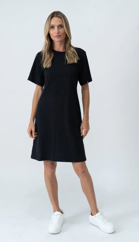 Black T-shirt Dress