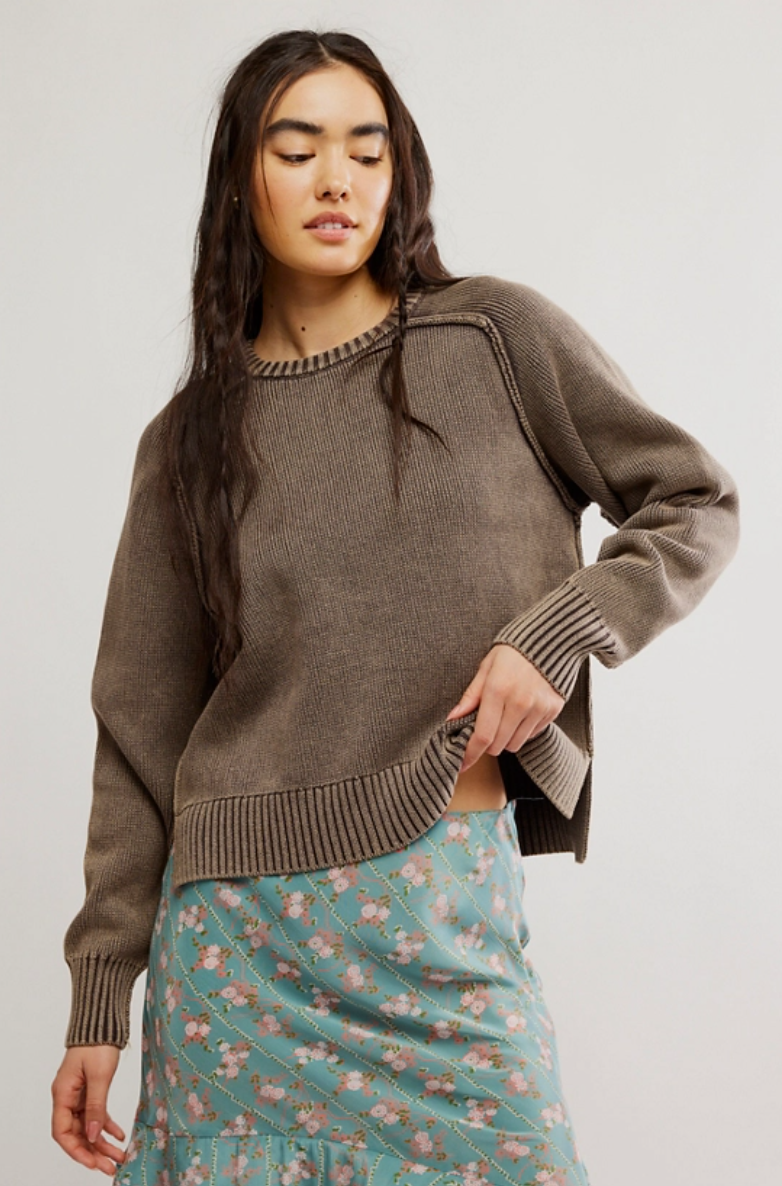 FREE PEOPLE バレエシューズ ブラック・ゴールド フェイクパールヒールレースアップシューズ 24SS（ドレス