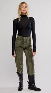 Free People Close To Home Layering Top- Black
