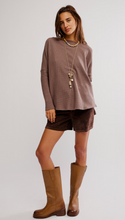 Free People Latte Blues Thermal- Leafless Tree