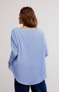 Free People Latte Blues Thermal- Dawn Breeze