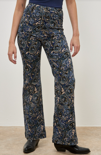 Paisley Print Flare