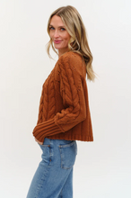 Alexa Sweater- Rust