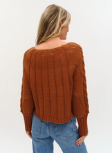 Alexa Sweater- Rust