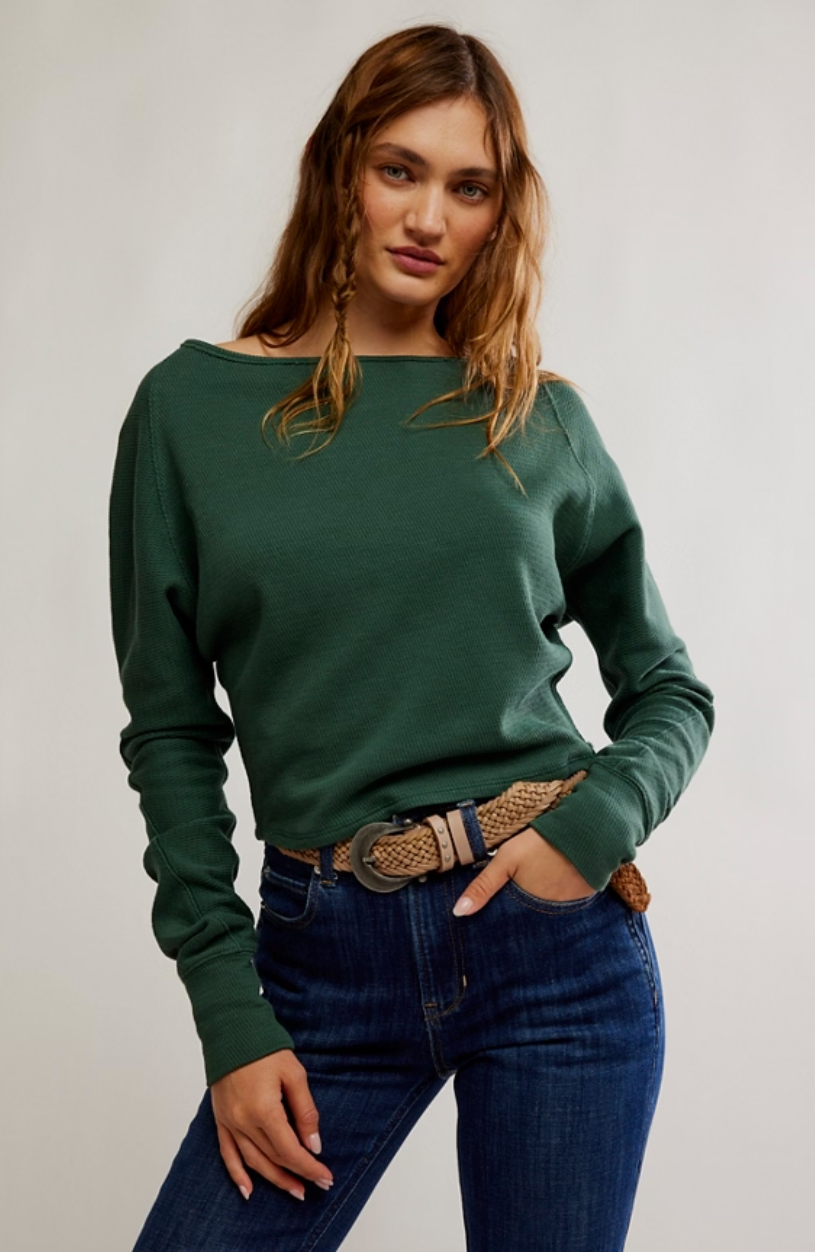 We The Free Jess Long Sleeve- Seamoss