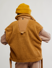 Free People Scout It Out Fleece Vest- Twig