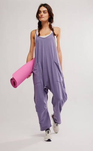 Free People Graphite Hot Shot Onsie