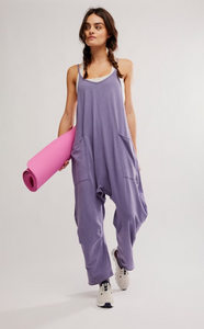 Free People Graphite Hot Shot Onsie
