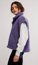Free People Scout It Out Fleece Vest- Graphite