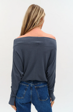 Anywhere LS Top- Slate