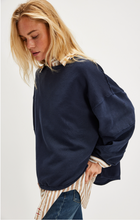 Free People Eclipse Tee- Deeper Iris