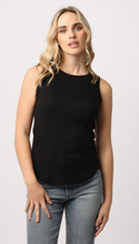 Cleo Black Tank
