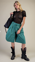 Green Parachute Woven Shorts