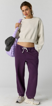 Free People Final Call Jogger- Blackberry