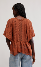 Free People in Your Dreams Lace Top- Toasted Cocoa