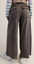 Wide Leg Easel Pants- Brown