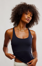 Free People Clean Lines Racerback Cami- Black