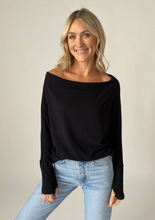 Anywhere LS Top- Black