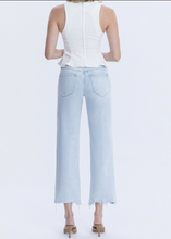 Aileeah High Rise Slim Wide Leg Denim