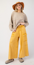 Wide Leg Easel Pants- Camel