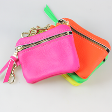 The Neon Leather Wallet