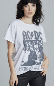 ACDC White Tee