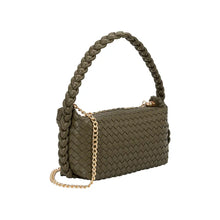 Alma Olive Recycled Vegan Top Handle Bag