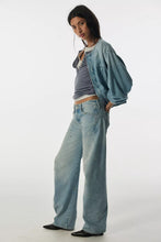 We The Free Fable Low-Rise Twisted Bowed Jeans
