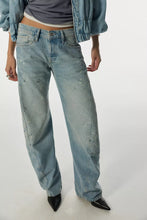 We The Free Fable Low-Rise Twisted Bowed Jeans