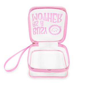Busy As A Mother Teletote Travel Pouch