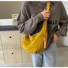 Crossbody Dumpling Bag Moon Shoulder Sling Casual: Yellow