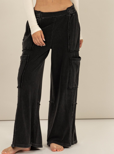 Black Knit Bottom