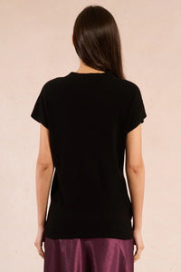 Black Knitted Sweater