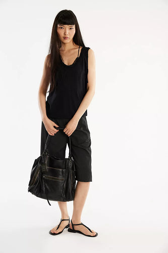 Free People Easy Tank- Black