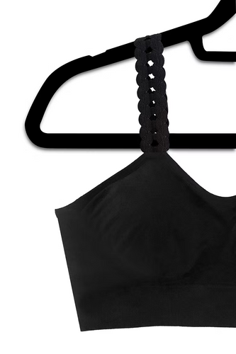 Strap-Its Black Loop Bra