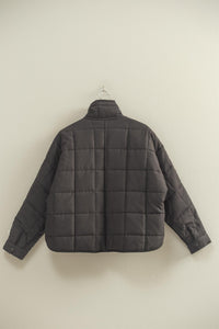 Everyday Quilted Puffer- Black