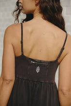 Free People Hot Shot Strappy Onsie- Black