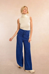 Cobalt Soft Knitted Pants