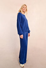 Cobalt Soft Plush Knit Sweater