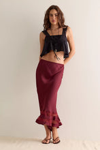 Free People Long Lost Lover Maxi Slip Skirt