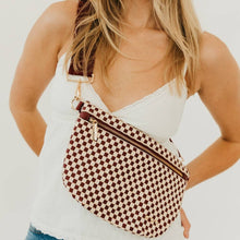 Westlyn Woven Bum Bag: Brown