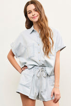 Chambray Button Up Shirt